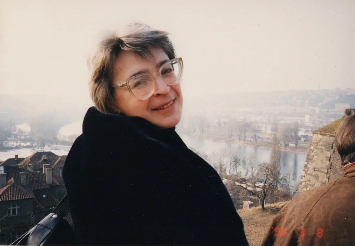 Анна Политковская в поездке